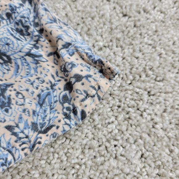 Don't Ask Why Tank Top Womens S Paisley Side Tied Closure Boat Neck Sleeveless‎ - Picture 10 of 12